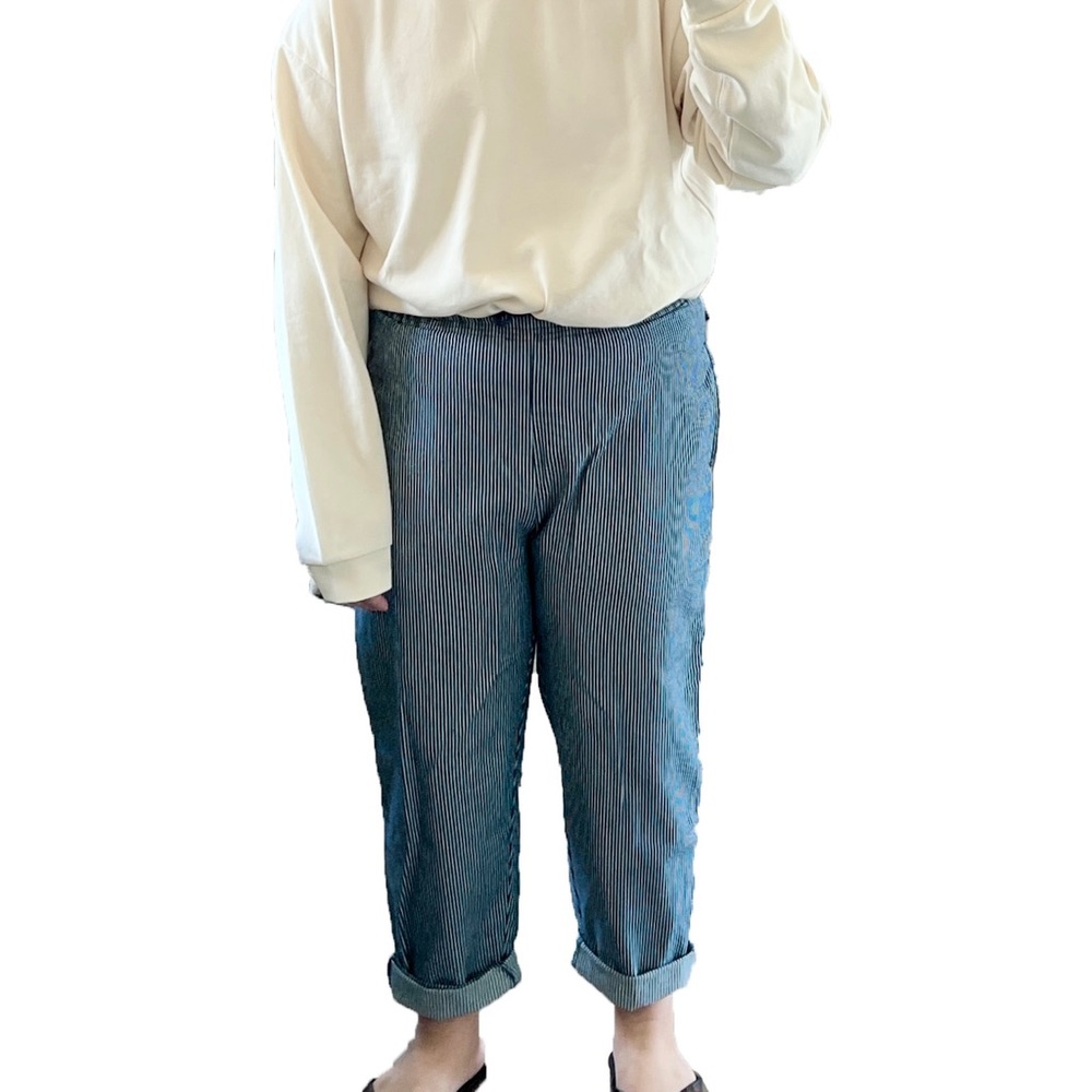 Cookman USA Chef Pants - Hickory Navy
Heavyweight Striped Elastic Waist